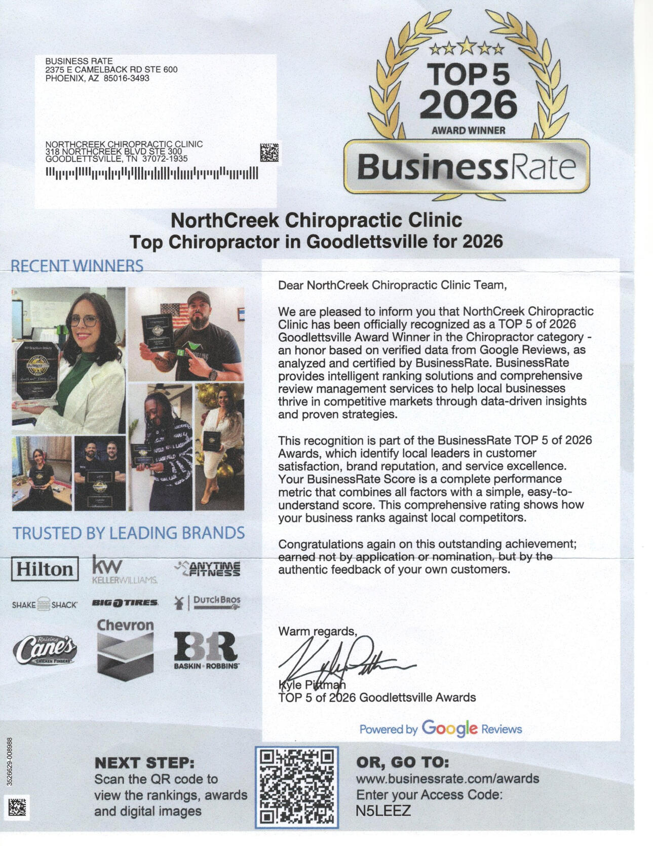 NorthCreek Chiropractic Clinic _ Top Chiropractor in Goodlettsville, TN for 2026